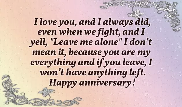Anniversary Wishes To My Wife