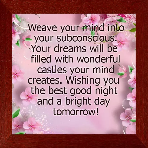Good Night Thought In English Good Night Thought In English