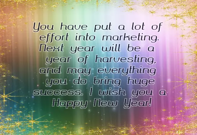 New Year Wishes For Business Partner New Year Wishes For Business Partner