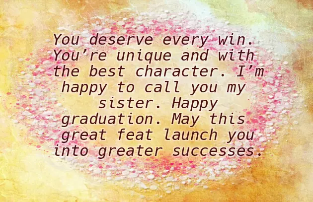 Graduation Quotes To Sister Graduation Quotes To Sister