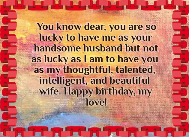 Birthday Wishes For Darling Wife