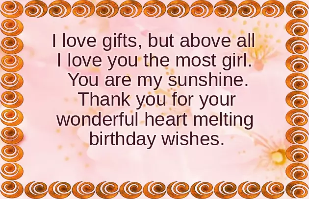 Thanks To My Best Friend For Birthday Wishes