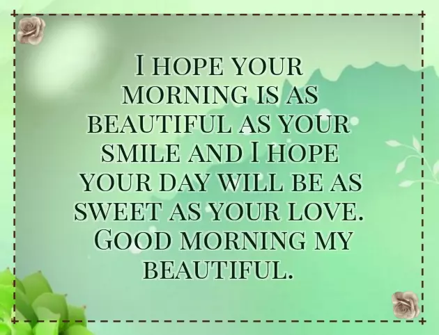 Beautiful Love Morning Message Beautiful Love Morning Message
