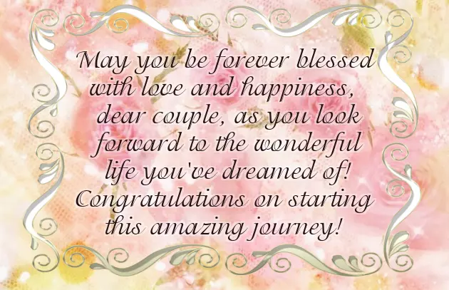 Simple Wedding Congratulations Simple Wedding Congratulations