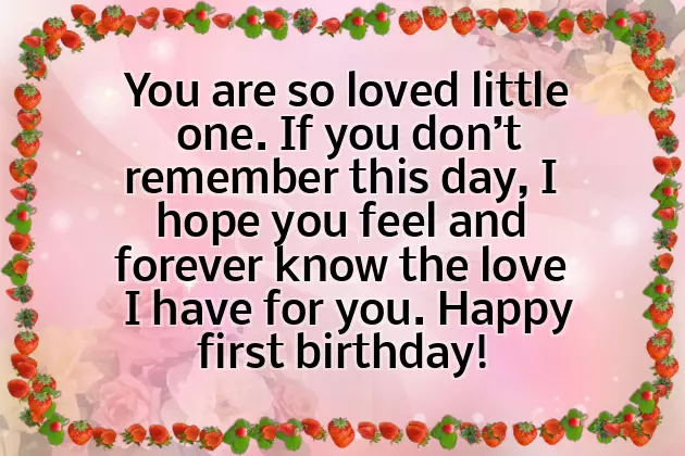 1St Birthday Wishes For Baby 1St Birthday Wishes For Baby