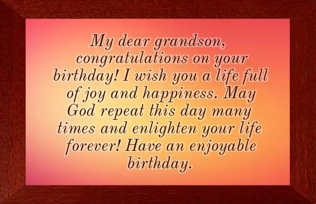 Happy 1St Birthday To Grandson Happy 1St Birthday To Grandson