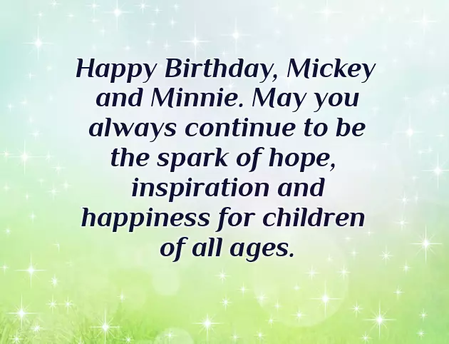 Happy Birthday Mickey Happy Birthday Mickey