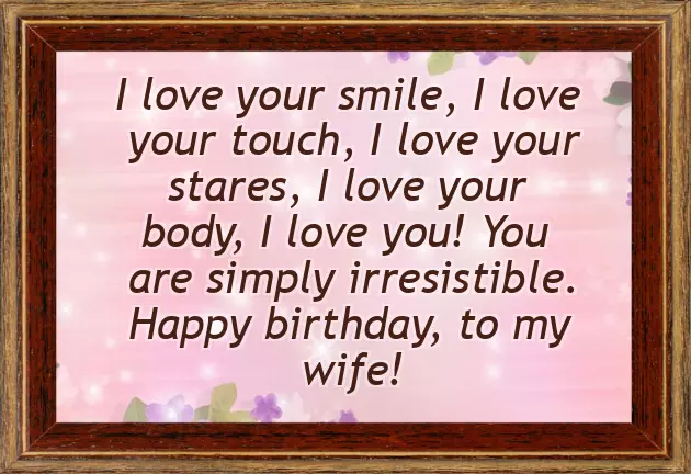 Birthday Wish For Lovely Wife