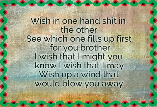 Wishes In One Hand Wishes In One Hand
