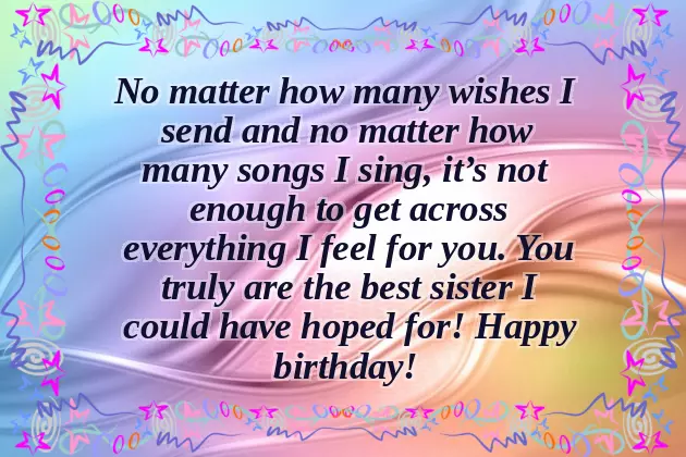 Step Sister Birthday Quotes Step Sister Birthday Quotes