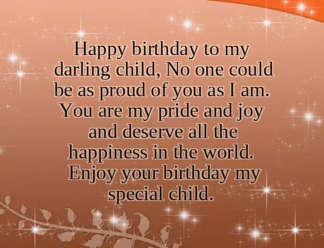 Birthday Thought For Child Birthday Thought For Child