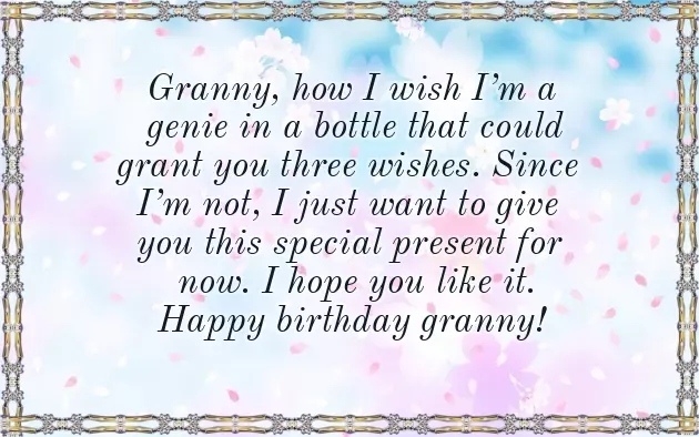 Happy Birthday My Grandma Happy Birthday My Grandma