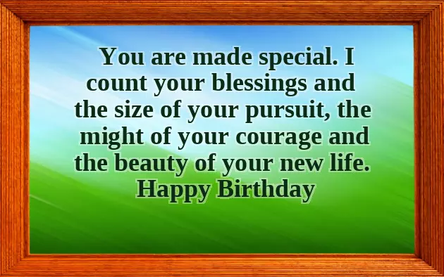 Few Words For Birthday Wishes