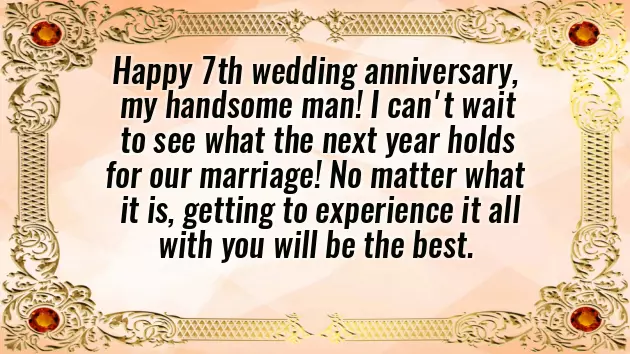 7 Wedding Anniversary 7 Wedding Anniversary