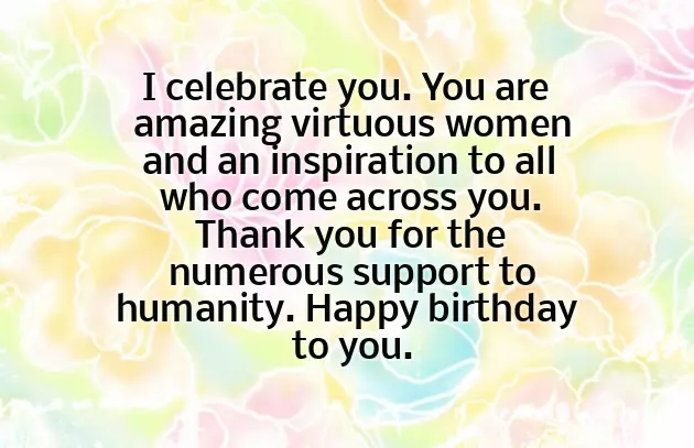 Happy Birthday To Wonderful Lady Happy Birthday To Wonderful Lady