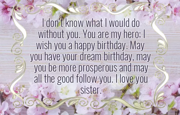 From Brother To Sister Birthday Wishes From Brother To Sister Birthday Wishes
