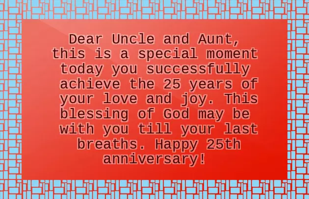 25Th Anniversary Wishes Quotes 25Th Anniversary Wishes Quotes
