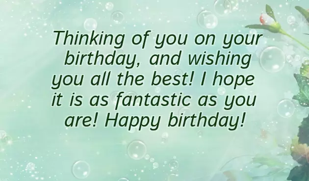 Birthday Wishes On Flowers