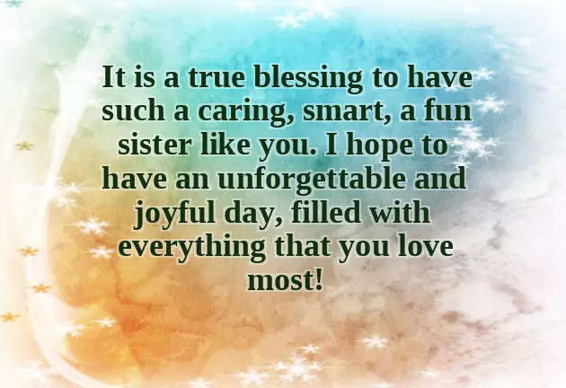 Birthday Wishes Cute Sister Birthday Wishes Cute Sister