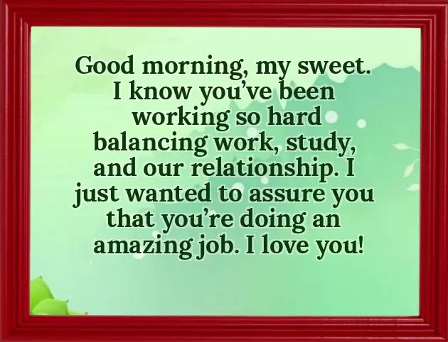 Lovely Good Morning Message For My Love Lovely Good Morning Message For My Love