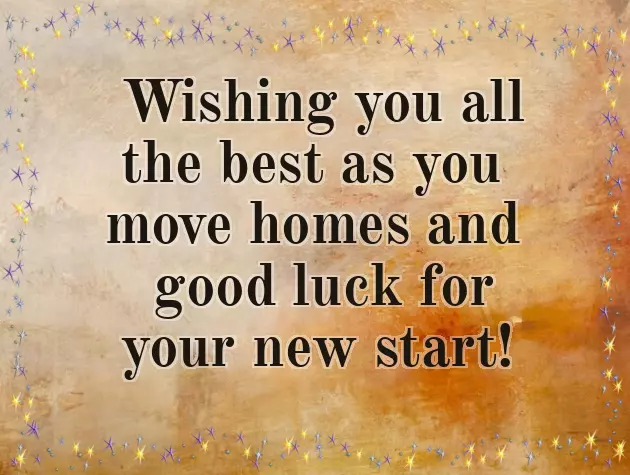 Congratulations On Your Move Congratulations On Your Move