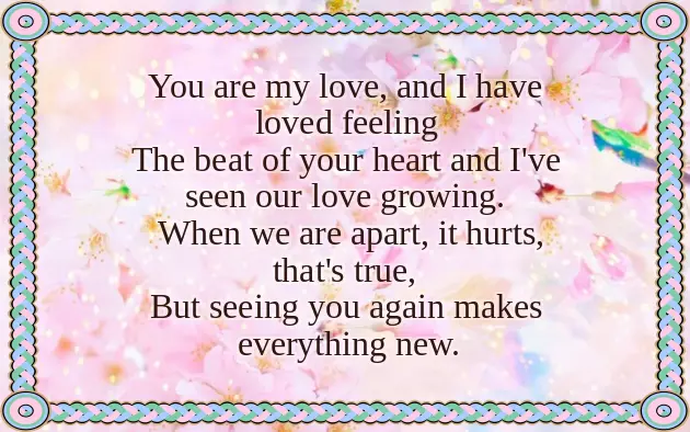 Relationship Poems For Him