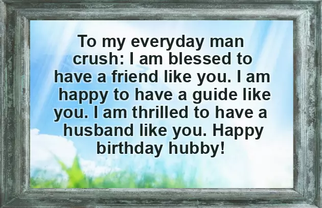 My Husband Happy Birthday