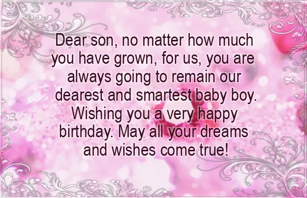 Little Baby Happy Birthday Wishes Little Baby Happy Birthday Wishes