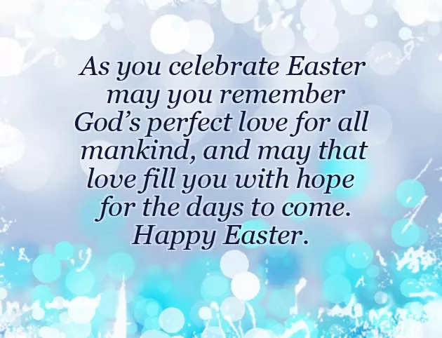 Religious Easter Messages