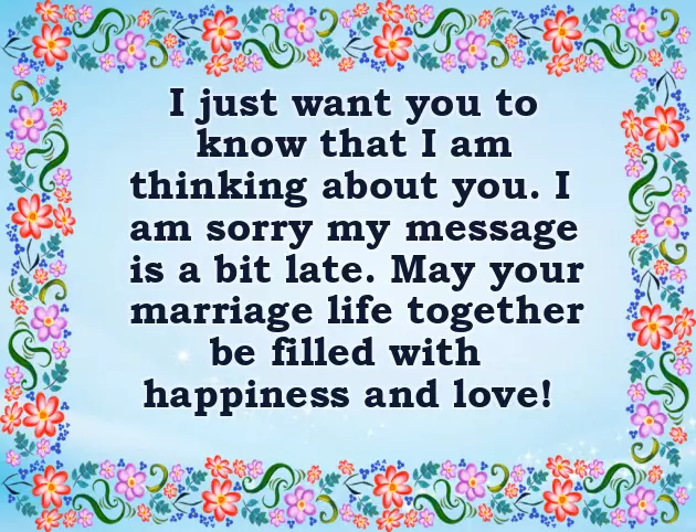 Belated Happy Marriage Anniversary Belated Happy Marriage Anniversary