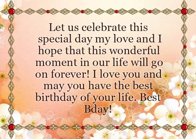 Happy Birthday My Sweetheart Quotes