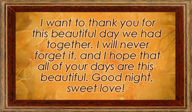 Good Night For Lover