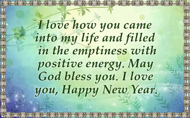 Happy New Year Wishes For Crush