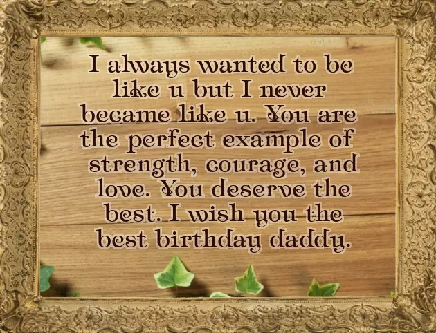 World Best Papa Birthday Wishes