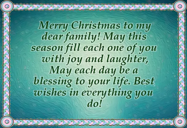 Christmas Wishes From Our Family To Yours Christmas Wishes From Our Family To Yours