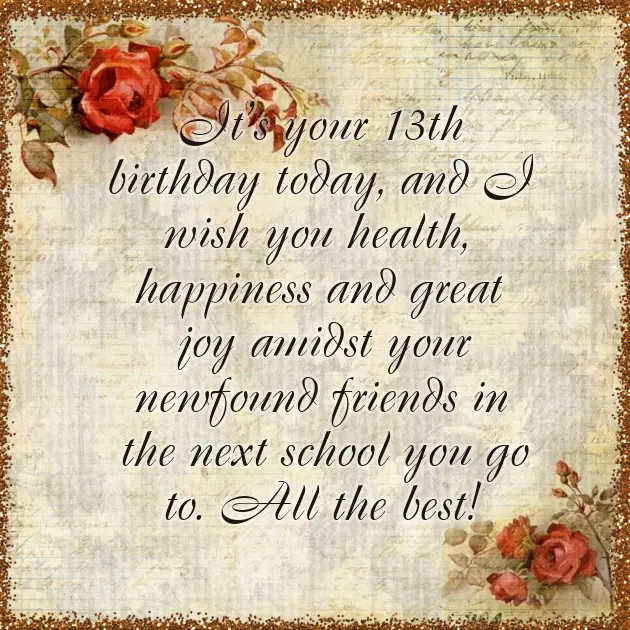 Happy 13Th Birthday Son From Mom