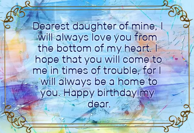 Birthday Wishes For Her Daughter Birthday Wishes For Her Daughter