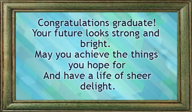 Congratulations For Your Diploma