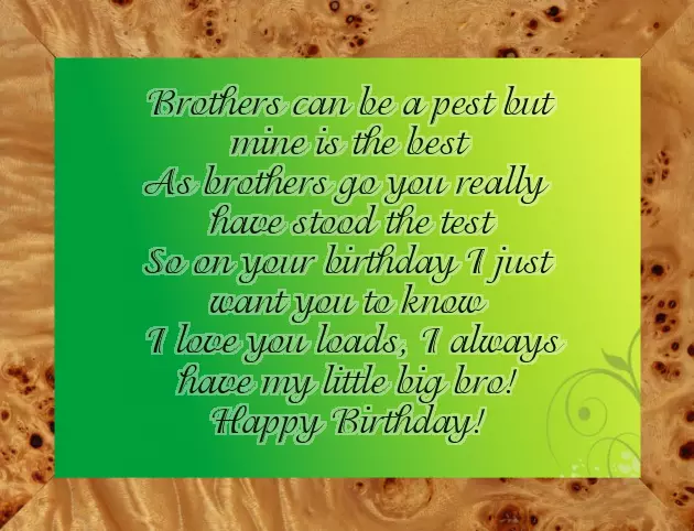 Happy Birthday To U Brother Happy Birthday To U Brother