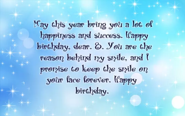 Happy Birthday To Someone I Love