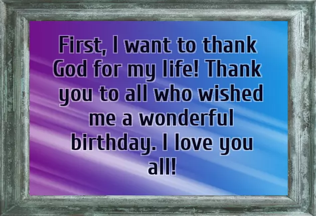 Thank You Words For Birthday Thank You Words For Birthday