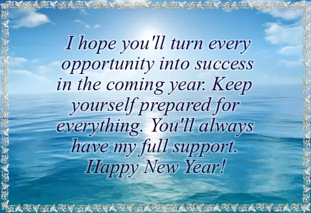 I Wish You Have A Happy New Year