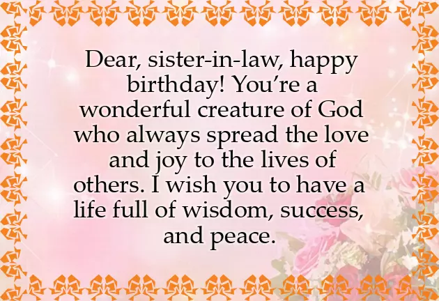 Birthday Words To Sister Birthday Words To Sister