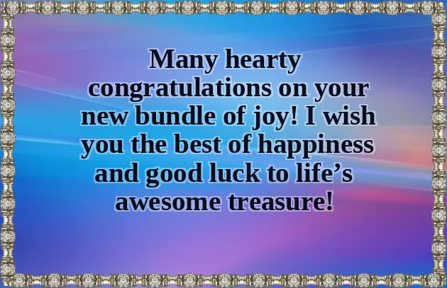 Congratulations On The Coming Baby Congratulations On The Coming Baby