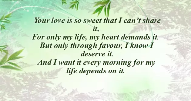 Good Morning Love Poems For Wife Good Morning Love Poems For Wife