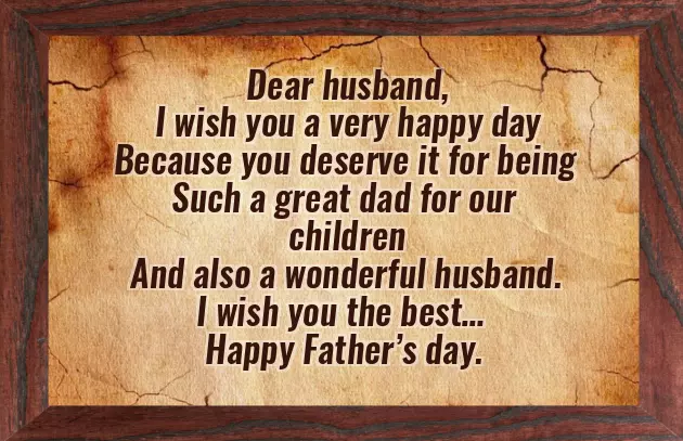 Wishing My Husband A Happy Father Wishing My Husband A Happy Father