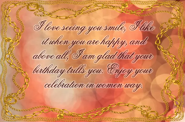 Happy Birthday To Woman Friend