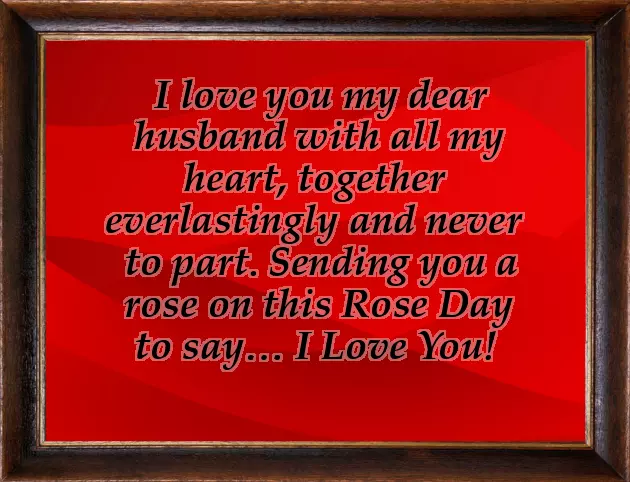 Rose Day Wishes For Him