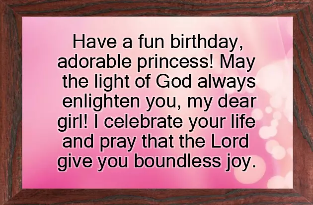 Birthday Blessings To Kid