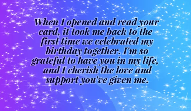 Message For Appreciation For Birthday Wishes Message For Appreciation For Birthday Wishes